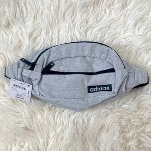 NWT Gray Adidias Fannypack